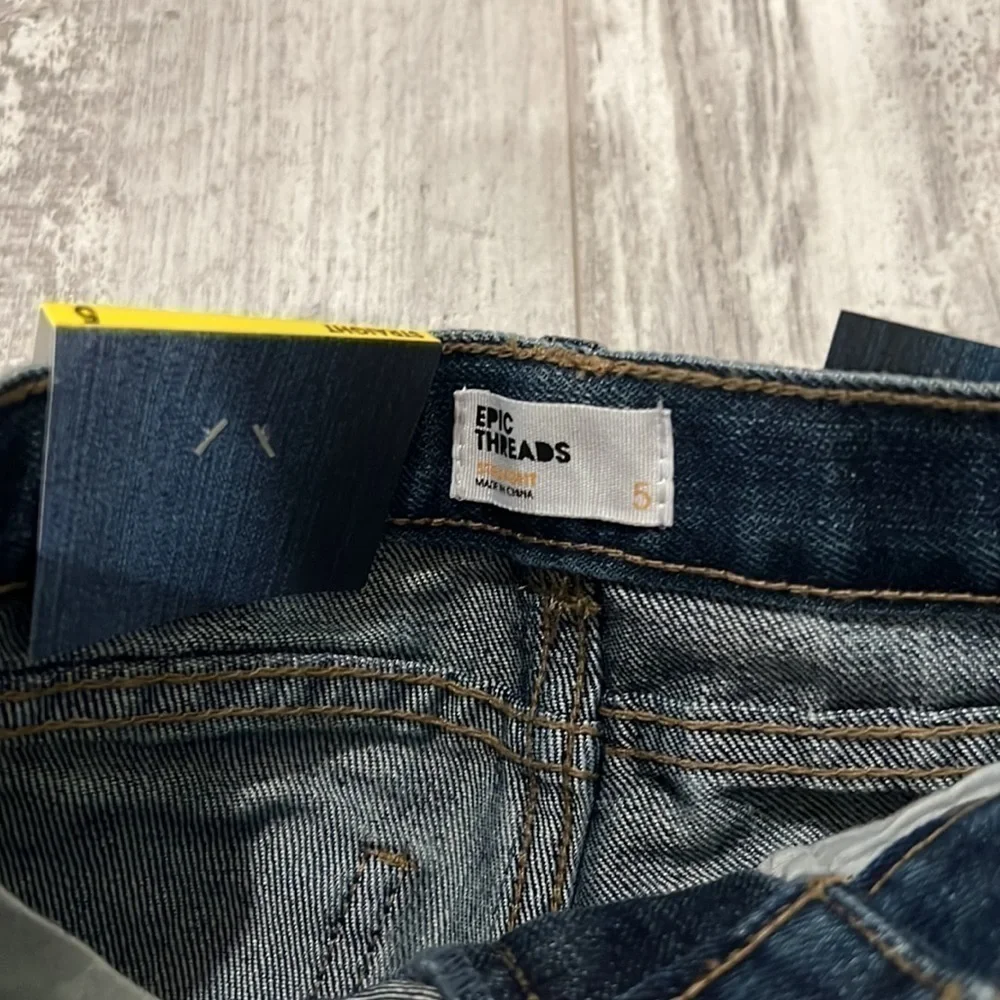 Epic Threads Straight Denim Boys Size 5